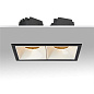 ART-SQ-180x2 LED светильник встраиваемый полуповоротный Downlight   -  Встраиваемые светильники 